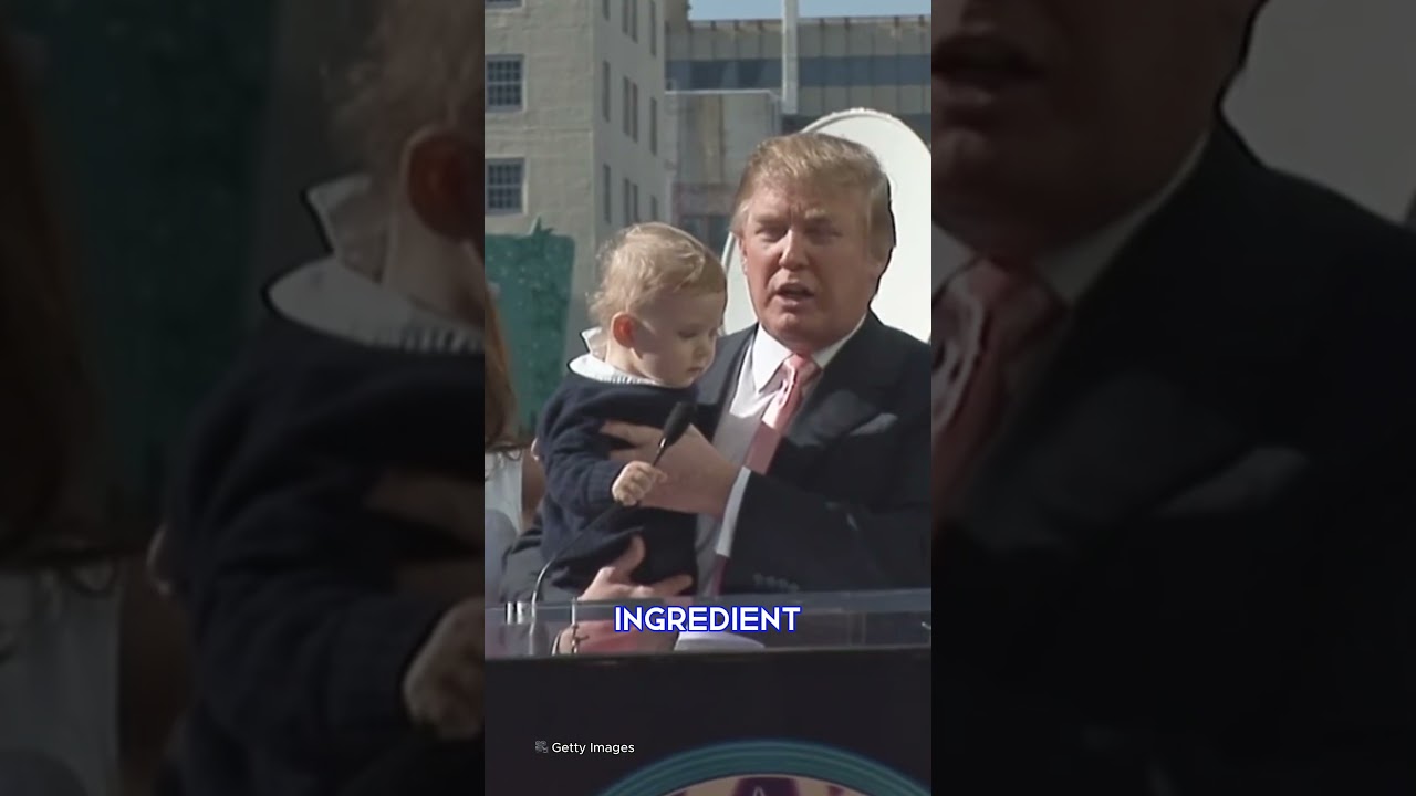Rare clip of Trump holding Barron as a baby has resurfaced