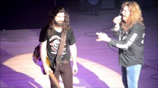 Whitesnake Band Intros/David Coverdale &quot;Is This Beard&quot; To Michael Devin / Woman Flashes Coverdale