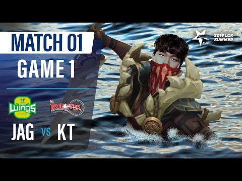 JAG vs KT | Match01 Game1 H/L | 2019 LCK Summer