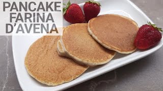 Pancake con farina di avena