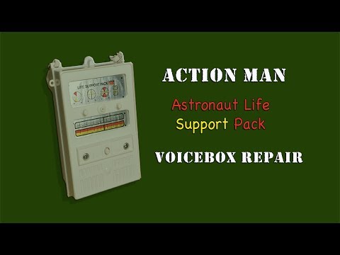 Palitoy Vintage Action Man - Life Support Pack Radio Battery Terminal Repair