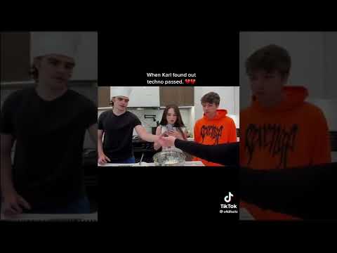 When Karl found out technoblade passed away 😢