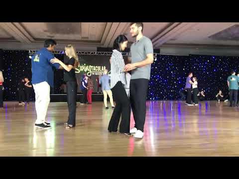 Swingtacular 2019 Advanced JnJ Finals - Gabi Wasserman & Kathleen Sun 1st Place