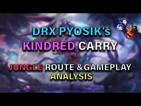 How DRX Pyosik Carries After Getting Behind In Early Game | Kindred Gameplay | League of Legends