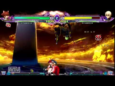 BBCS:EX FT10 Eda (Makoto) vs sakuma (Jin) Part 1 of 3