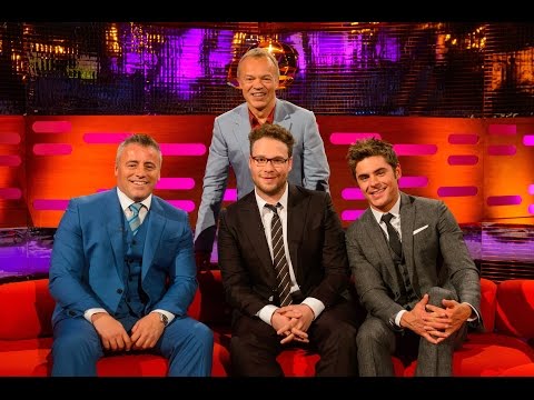 The Graham Norton Show with Zac Efron, Seth Rogen, Matt LeBlanc (русские субтитры)