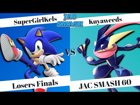 JAC SMASH #60: SuperGirlKels (Sonic) vs Kuyaweeds (Greninja) - Losers Finals