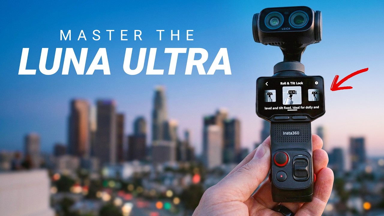 Insta360 Luna Ultra: Beginners Guide & Complete Setup!