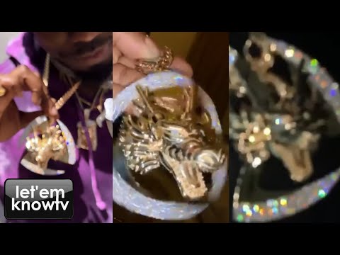 Rapper Blackie Chan's Crazy Diamond Chain From Stacks Custom Jewelry Is One Of A Kind | Pure Jewelry