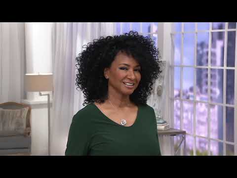 Or Paz Sterling Silver Tanzanite Rose Earrings on QVC