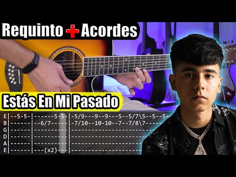 Estás En Mi Pasado - Iván Cornejo - Tutorial Guitarra | Requinto + Acordes | TABS