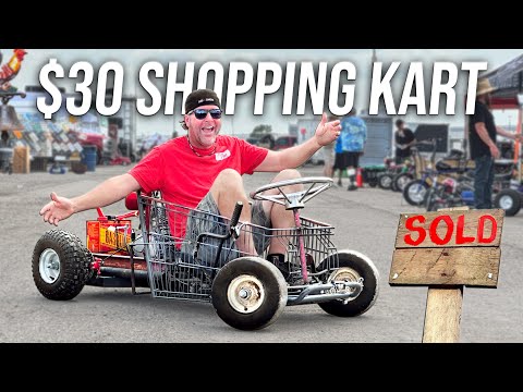Can we Build a Go Kart Using Parts ONLY from the Swap Meet?
