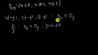 How does the domain change when we combine functions? | Relations and Functions | XI | Khan Academy