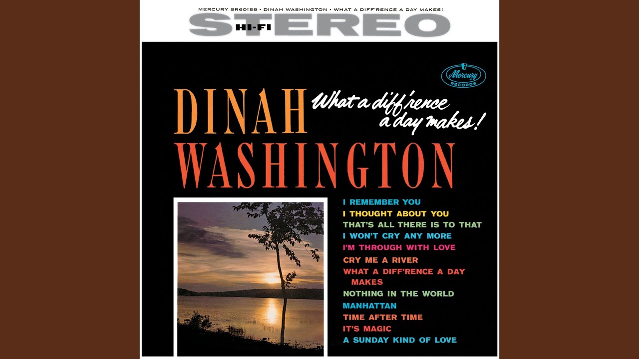 Dinah Washington - Manhattan