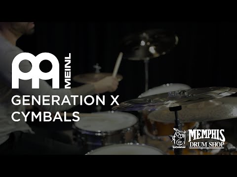 Meinl Generation X Cymbals