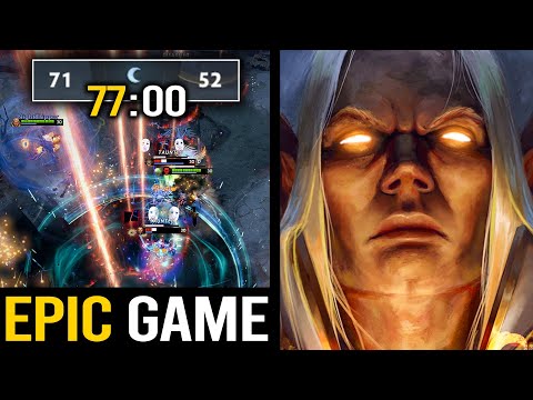 WHEN THE MAGNUS GOD AR1SE PLAYED INVOKER - CRAZY 70+ MINS GAME | Dota 2 Invoker