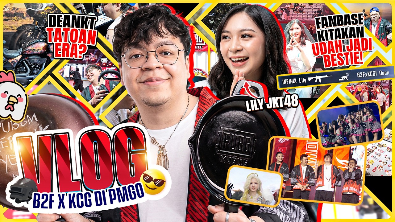 GUA DI KILL LILY JKT48 DI TURNAMEN PUBG B2F X KCG VS EVERY #1 DI PMGO 2026 || DEANKT VLOG