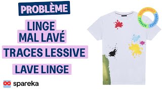Linge Pas Lavé Ou Traces Lessive Sur Le Linge - Lave-Linge