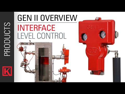 How a Kimray Gen II Liquid Level Controller Works as an Interface Controller