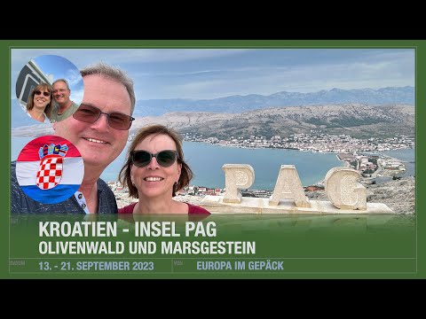 Die Insel Pag - Olivenwald und Marsgestein