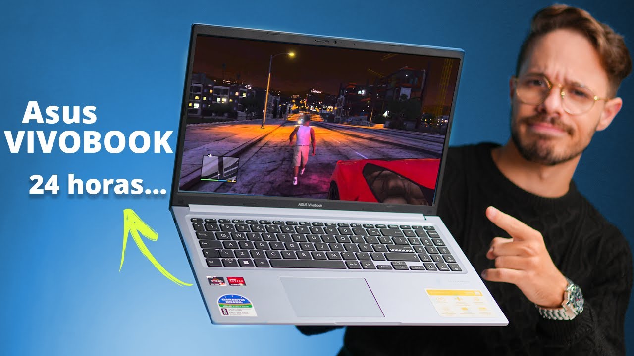 24 horas usando o ASUS VIVOBOOK com Ryzen 5 - O MELHOR Notebook  barato do brasil?