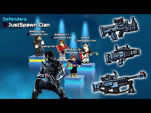 Pixel Gun 3D - JustSpawn Clan Super Winter Soldier Set Siege