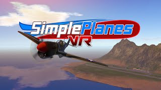 SimplePlanes Vr gameplay on (SteamVr) Oculus Quest. Part 1.
