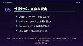 【AIニュース解説】GPT-5.6とClaude Sonnet 5、結局どっちを使うべきか？3モデル体制の衝撃と価格破壊の真相