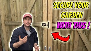 Fit a Key Lock to a Gate | TOUGH Security For Your Garden