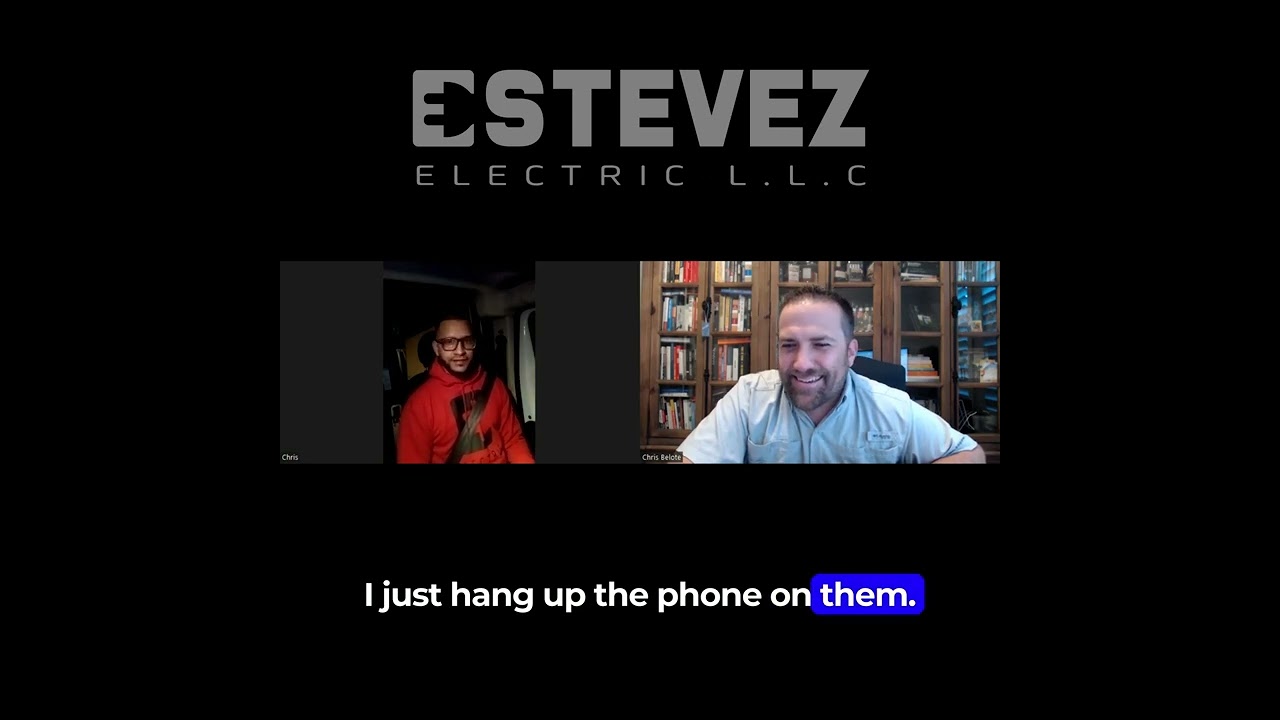 How Chris' business, Estevez Electric, gets 3-4 exclusive, quality leads EVERY day!