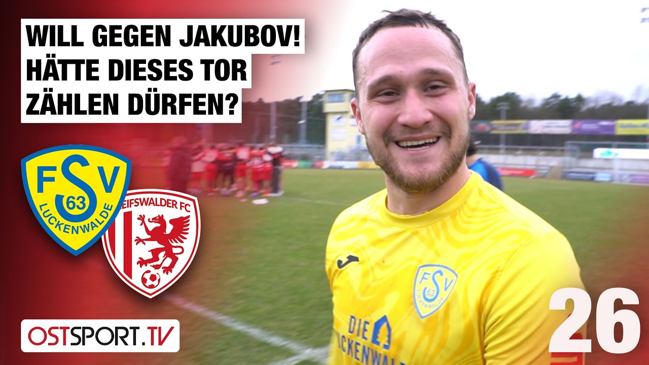 FSV Luckenwalde vs Greifswalder Highlights