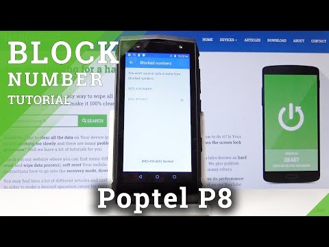 Blocking Numbers in Poptel P8 – Step by Step Guide