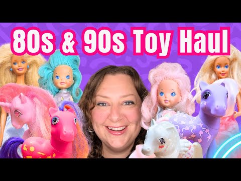 26. Mixed Vintage "Girly" Toy Haul - G1 My Little Pony, Moon Dreamers, Barbie, Maxie, He-Man