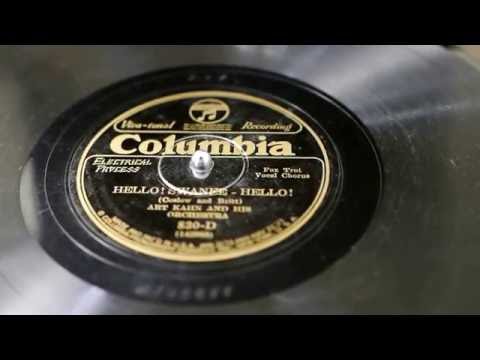 Art Kahn and his Orchestra - "Hello! Swanee - Hello!"