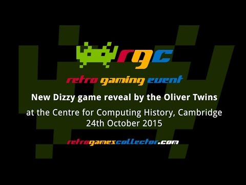 Wonderland Dizzy revealed by The Oliver Twins - Centre for Computing History, Cambridge 2015