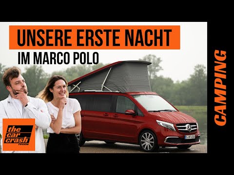 Mercedes-Benz Marco Polo (2021): SO war UNSERE erste NACHT im V-Klasse Camping-Van! 😴🏕 Test | 300d