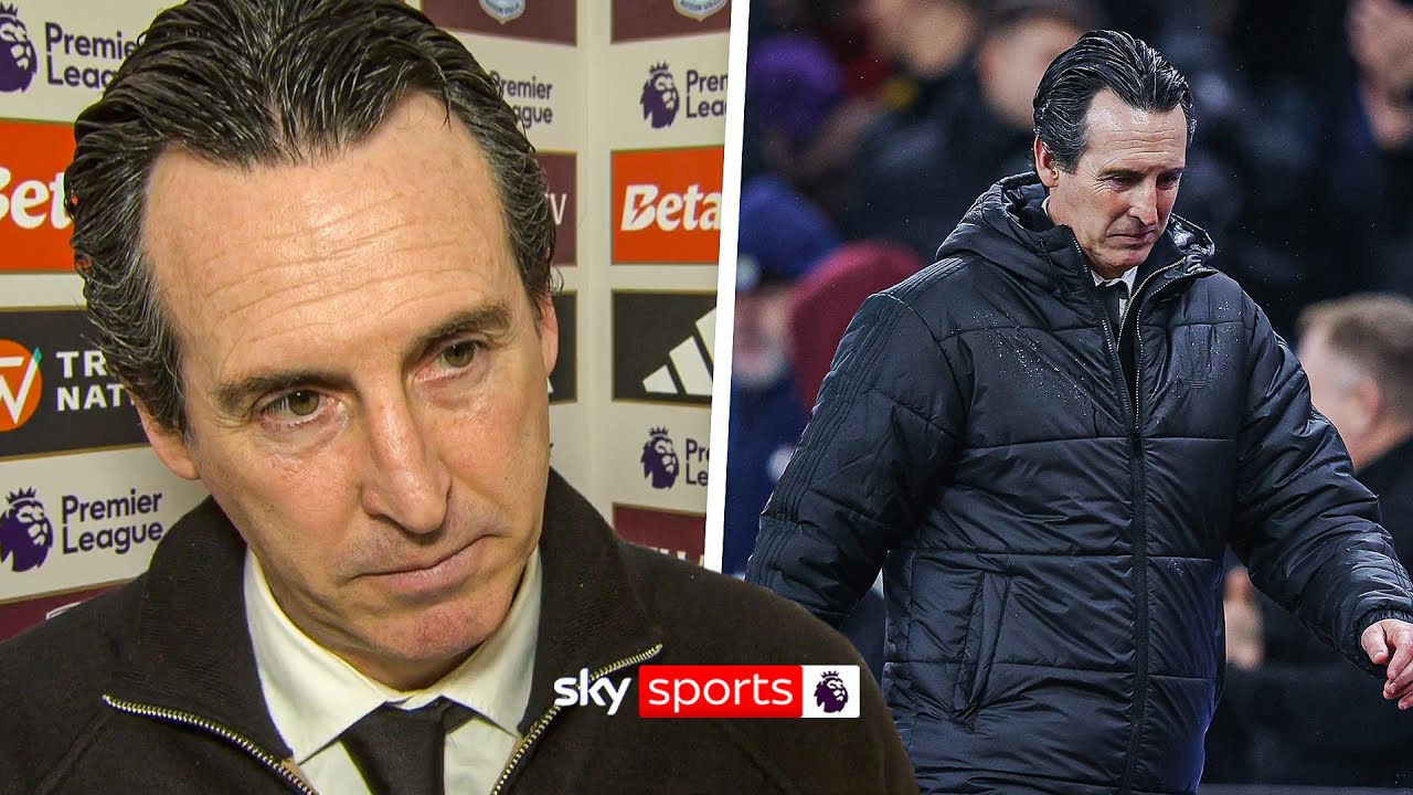 "We are still not contenders to be in the top five" 😬 Emery's awkward interview after Everton loss