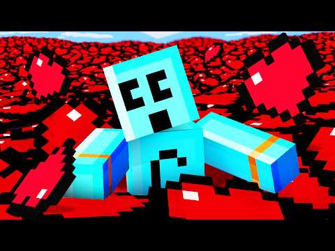 Minecraft but I Gain 1,000,000 Hearts