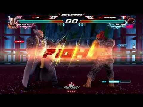 Joka (Heihachi) VS Super Akouma (Akuma)  Tekken World Tour CEO 2022 Losers Quater Final