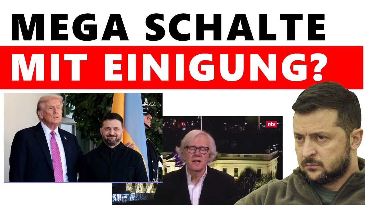 Deutsche Medien DARÜBER entsetzt! | Trump, Selenskij und Co. bei Treffen