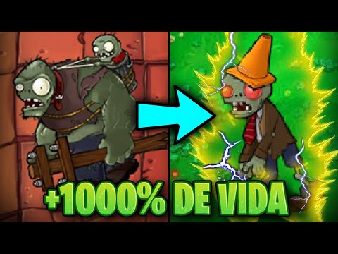 ¿Es posible terminar PVZ pero todos los ZOMBIES tienen x10 veces mas VIDA?