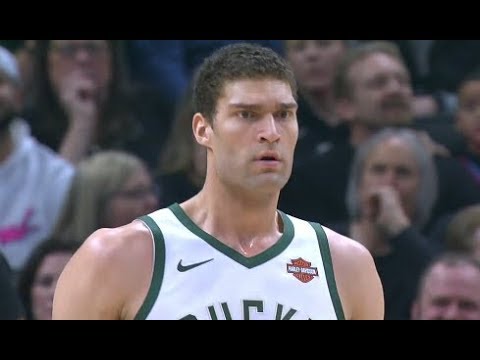 Brook Lopez Highlights vs Heat RS19G43 - 11 Pts, 3 Blks (15.01.19)