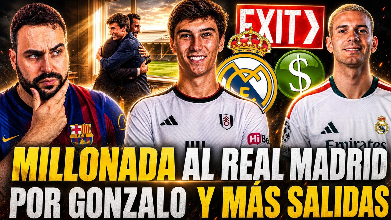🚨El MADRID VENDE a GONZALO por 40 MILLONES ¡AYUDA de ARBELOA! MASTANTUONO TIENE las HORAS CONTADAS
