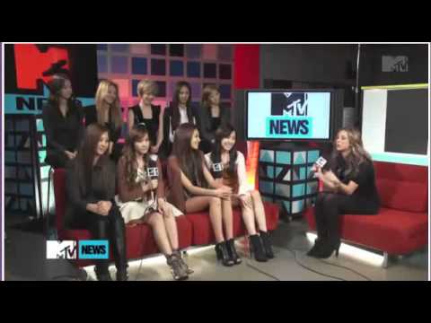 [MTV News] SNSD Interview