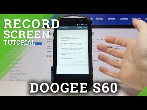 How to Record Screen on DOOGEE S60 – Screen Recorder