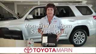 Emergency Kit to Keep In Your Car (Toyota Marin, San Rafael, CA in SF Bay Area)