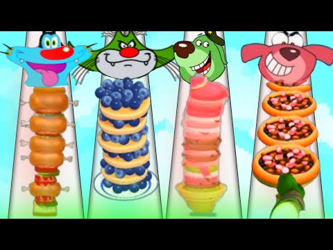 SANDWICH RUNNER vs ICE CREAM RUN vs PANCAKE RUN vs PIZZA RUN All Level Gameplay Android APK UPDATES