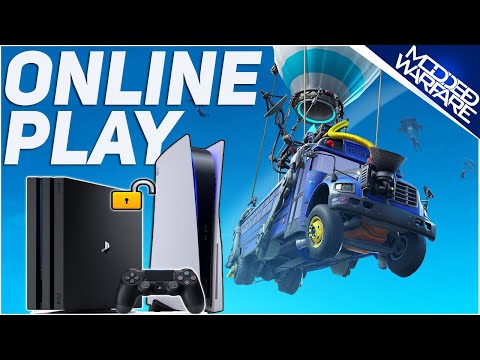 Play Fortnite Online on a Jailbroken PS4 & PS5