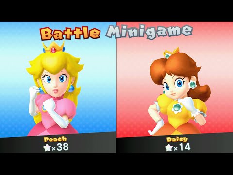 Mario Party 10 - Peach vs Daisy - Mushroom Park