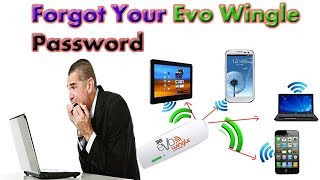 how to recover evo wingle password